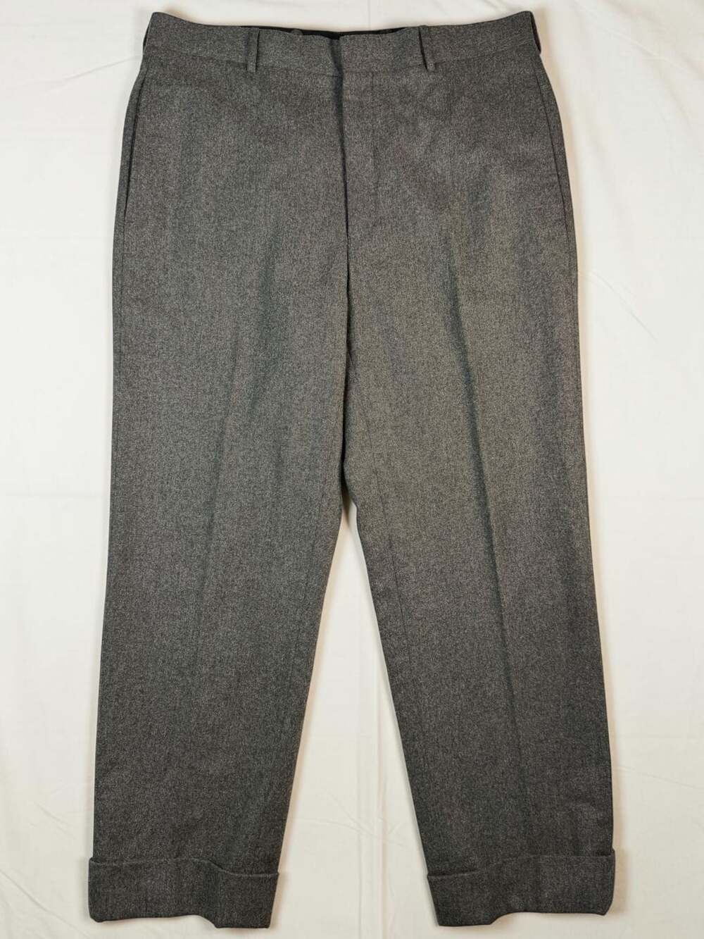Polo by Ralph Lauren Regent Italian Wool Cashmere Gray Dress Pants Size 33
